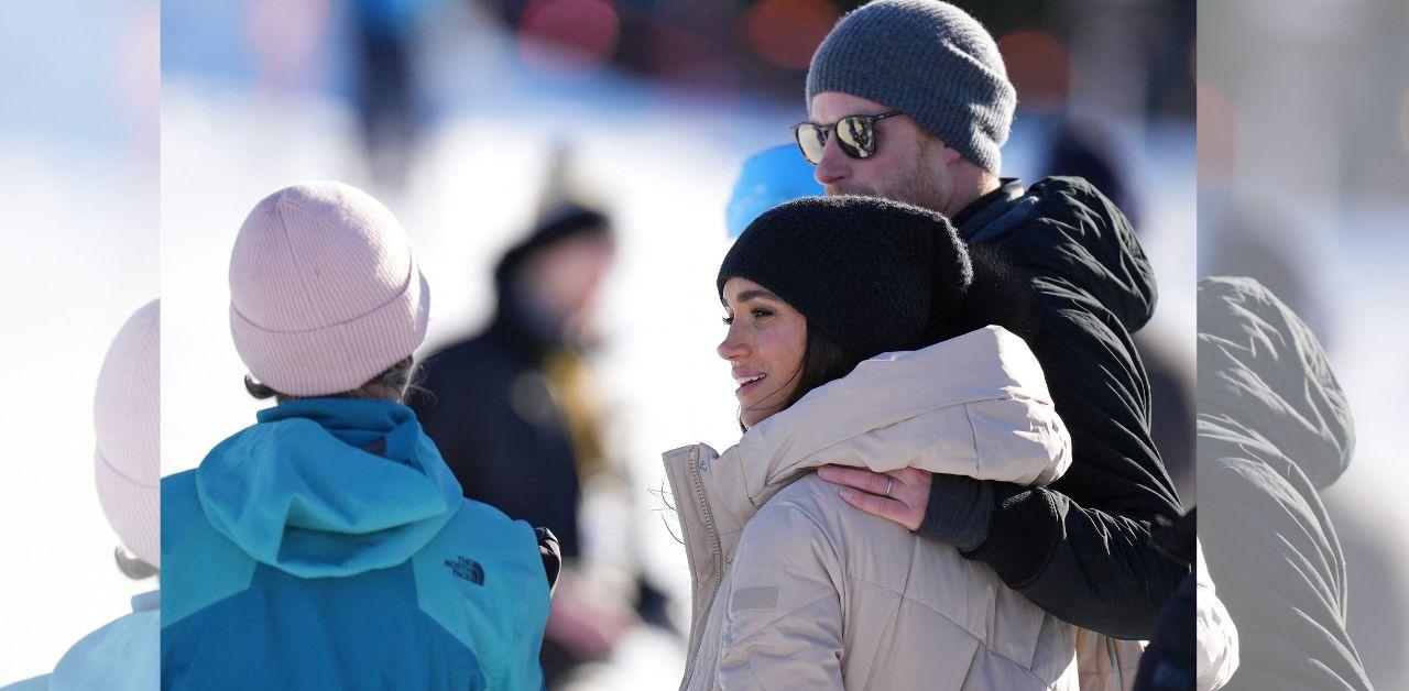 meghan markle was aware cameras during valentines day outing