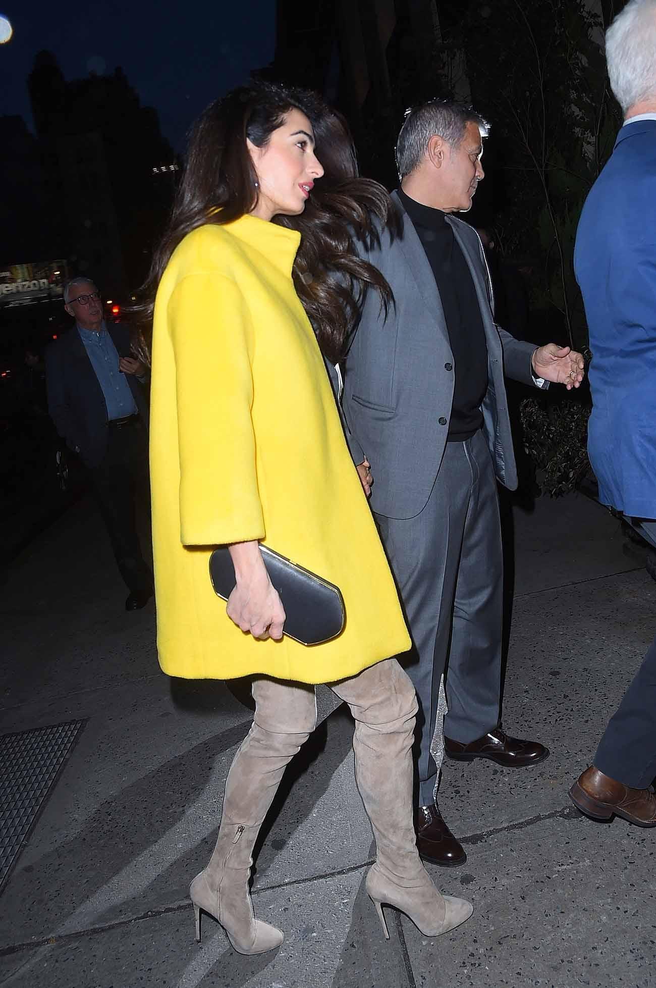 George clooney date night amal