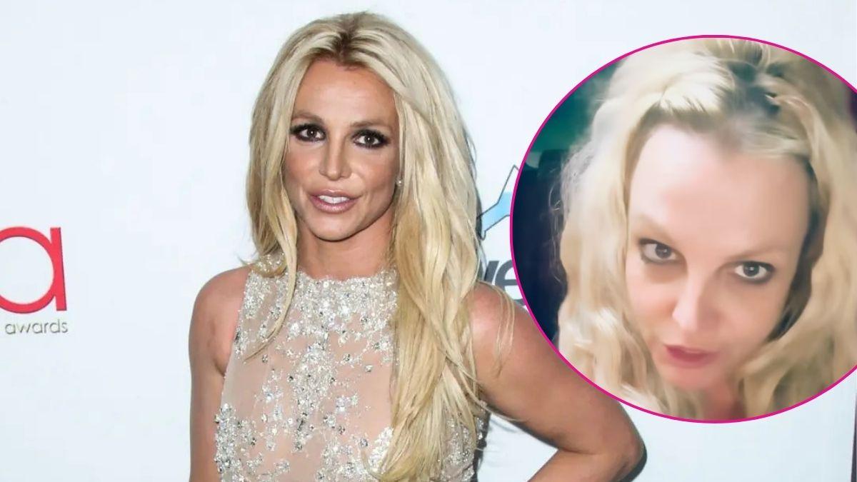 Composite photo of Britney Spears