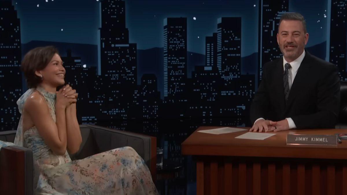 Image of Zendaya reacted to 'AI wedding photos' of her and Tom Holland.