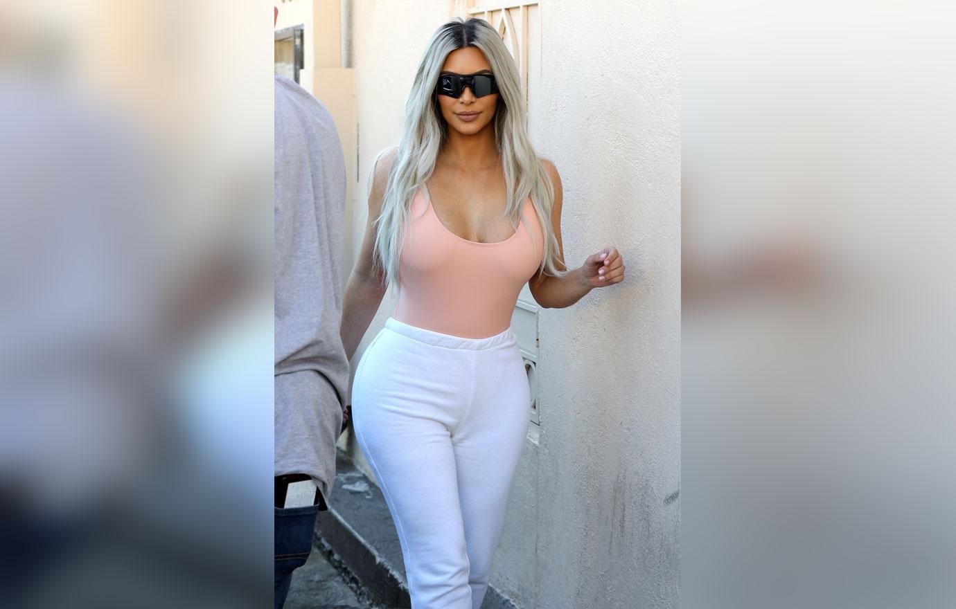 Kim and Kourtney do lunch at their favorite Armenian restaurant, Carousel