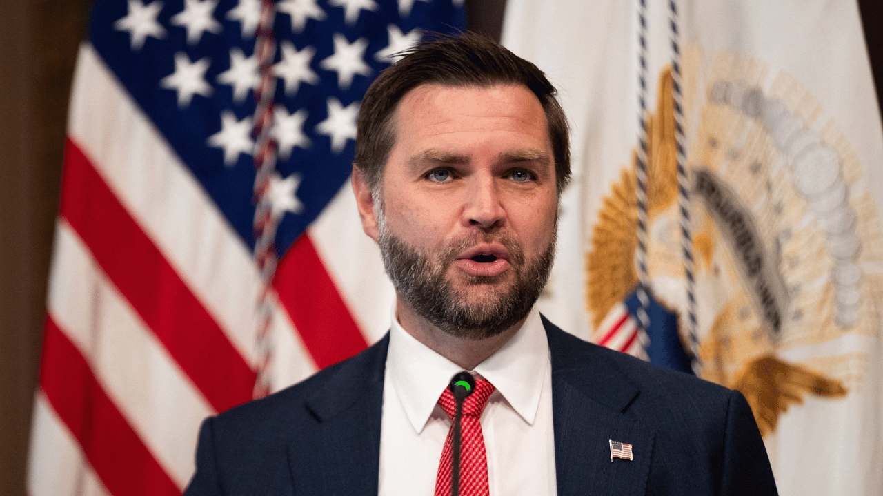 image of It's rumored that J.D. Vance might run for president in 2028. 
