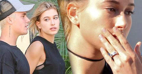hailey baldwin justin bieber commitment ring