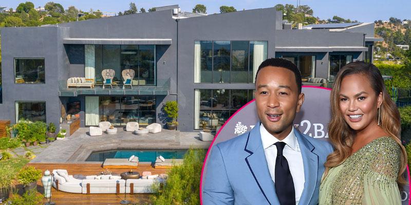 John Legend And Chrissy Teigen List Their Beverly Hills Home At $23.95 Million!