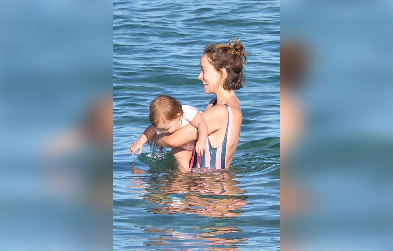 Olivia Wilde Beach Baby Hawaii