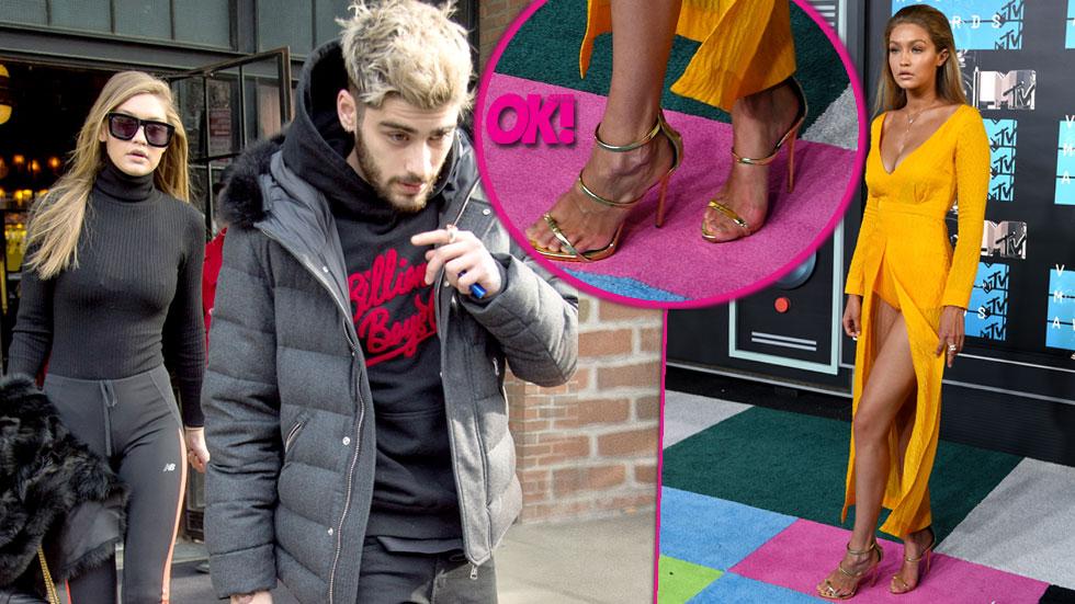 OK! Exclusive: Zayn Malik Won’t Let Gigi Hadid Wear Heels Anymore—Find ...