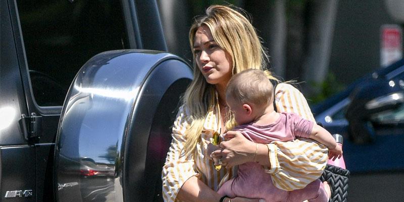 Hilary Duff & baby