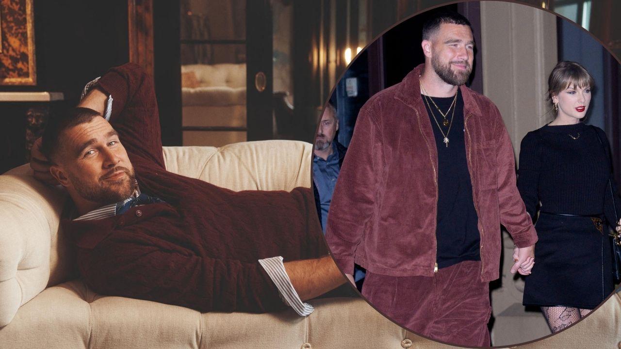 Photo of Travis Kelce and Taylor Swift