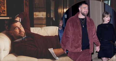 Photo of Travis Kelce and Taylor Swift