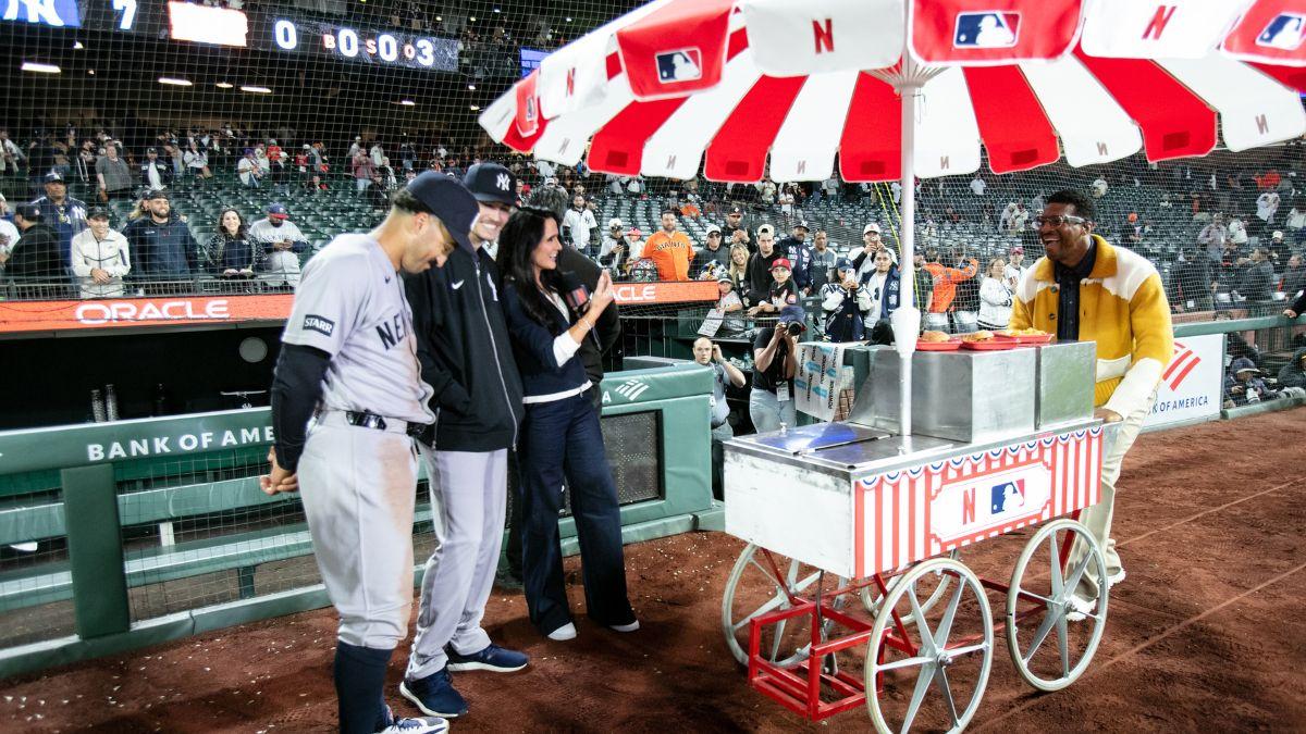 netflix mlb opening night  yankees giants san francisco event