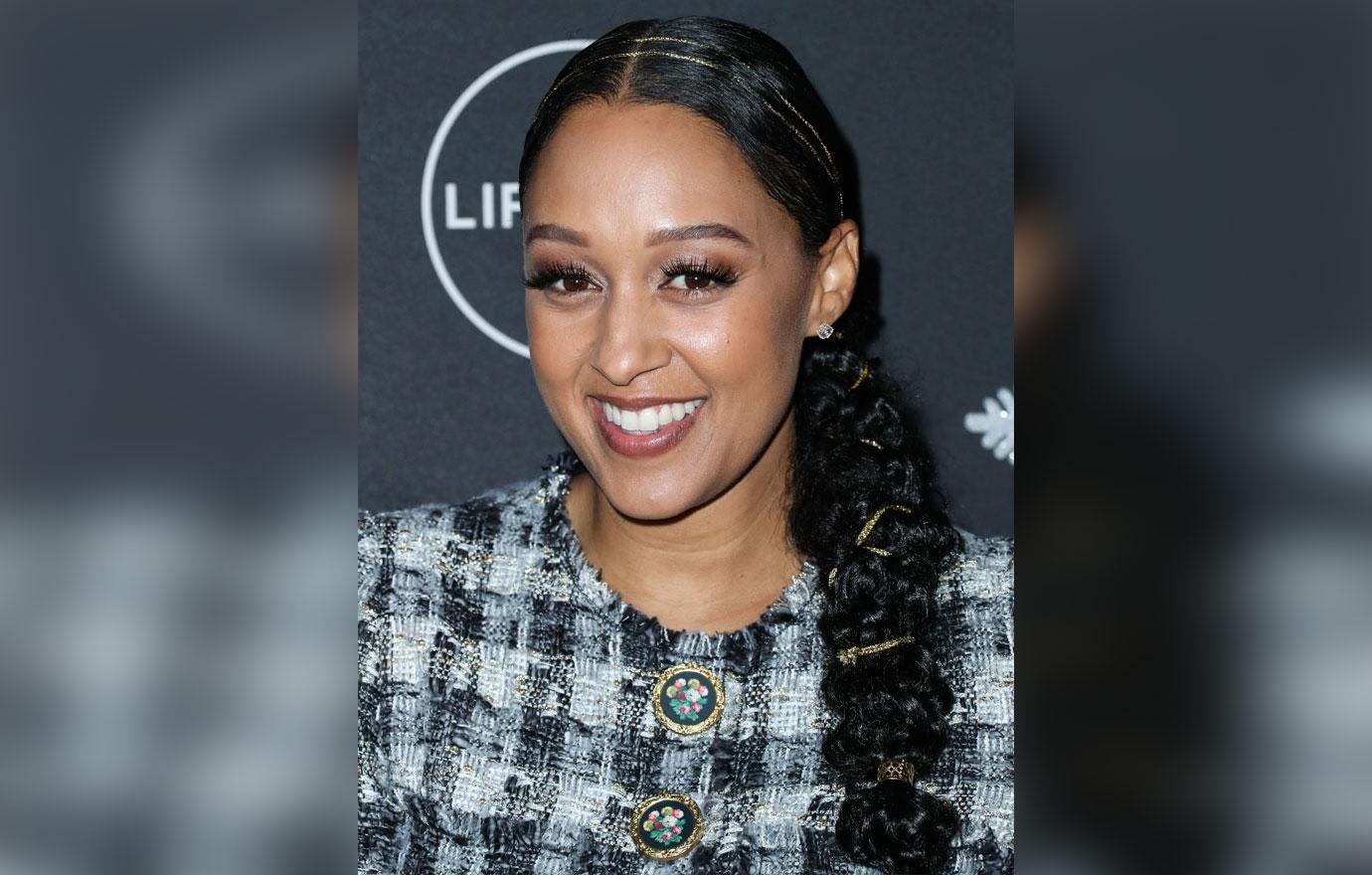 Tia Mowry At Hallmark Christmas