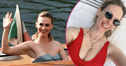 Image of January Jones showed off in recent photos.