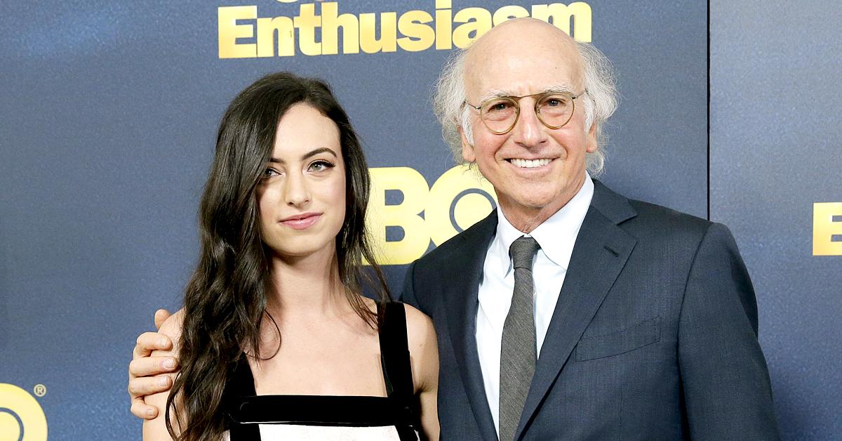 cazzie david thought the viral meme of father larry david at nyfw was so disturbing