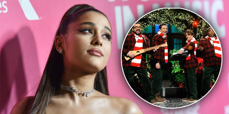 Ariana Grande Recreates ‘SNL’ Skit After Trying To Contact Pete Davidson