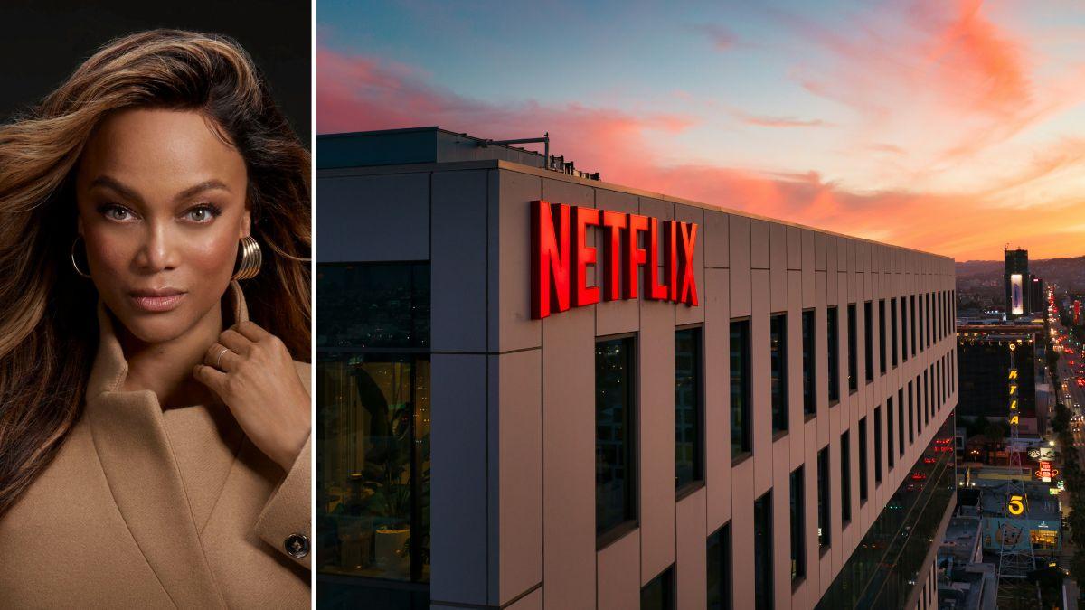 Photo of Tyra Banks and Netflix.