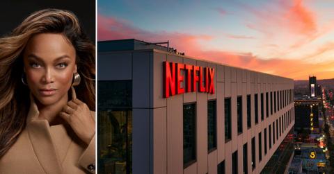 Photo of Tyra Banks and Netflix.