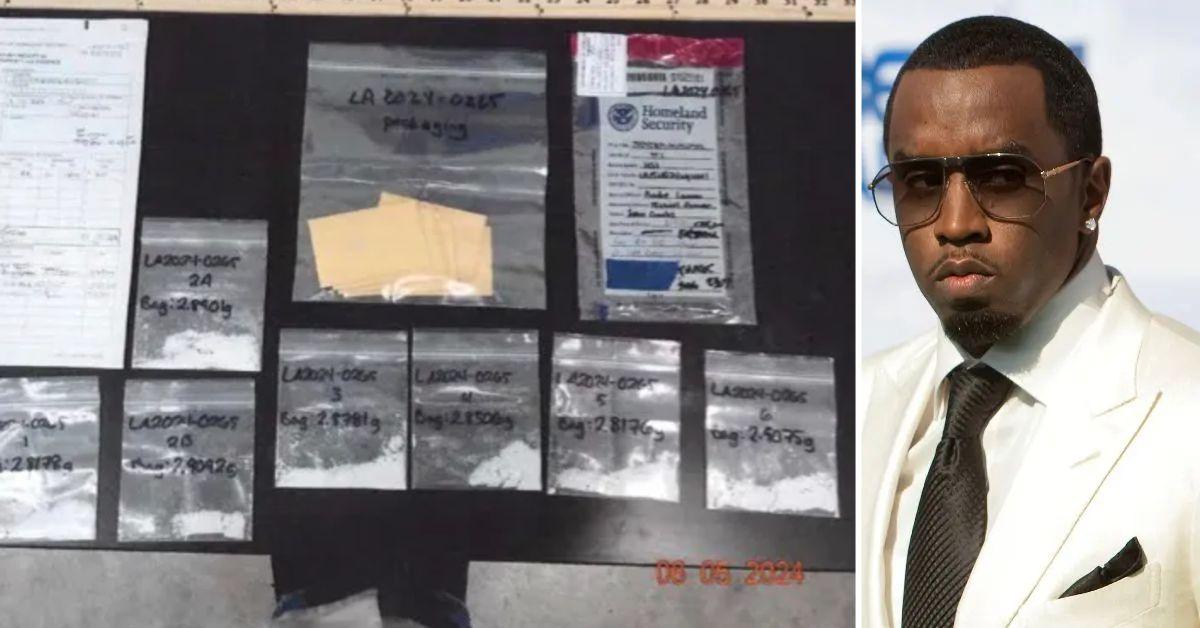 sean diddy combs trial displays shocking photos fbi raids