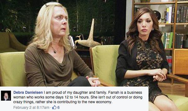 Farrah abraham mom debra