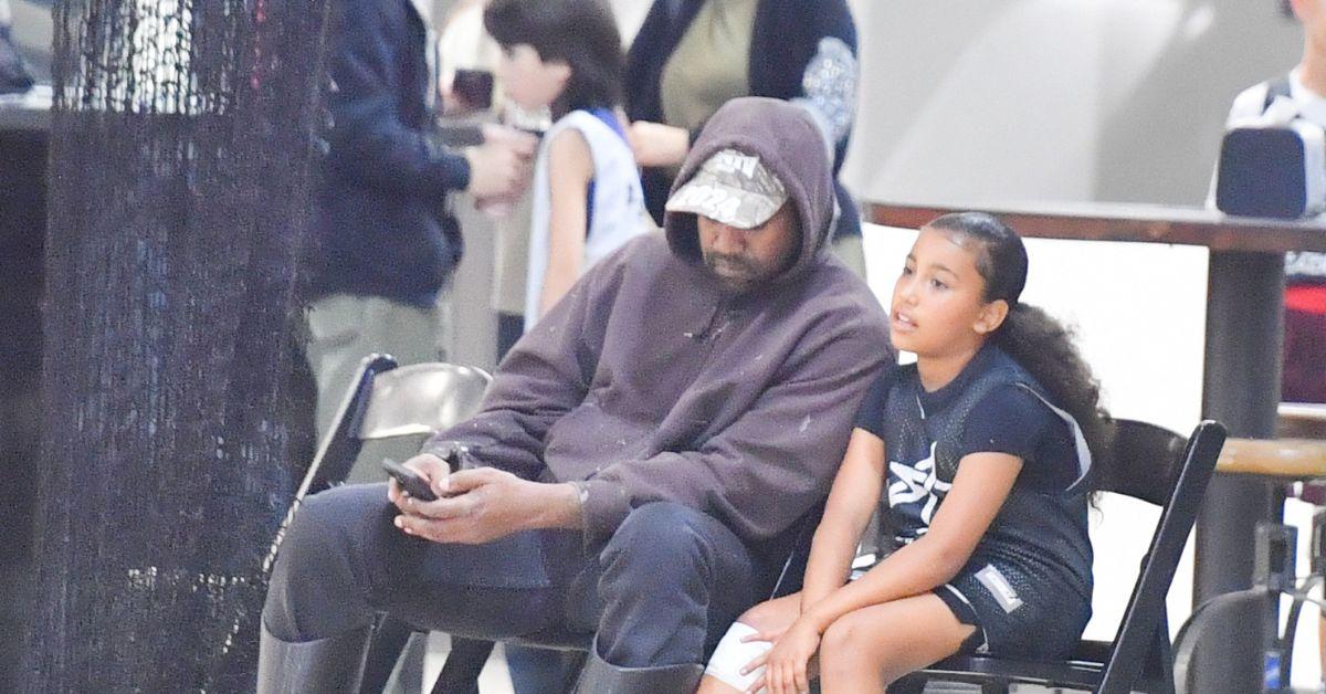 kanye west and north west