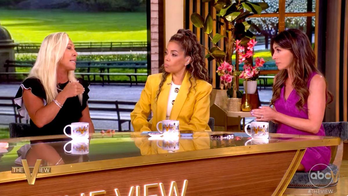 Photo of After Marjorie Taylor Greene told Sunny Hostin they were in agreement, the former prosecutor replied, 'Well, no, we're not.'