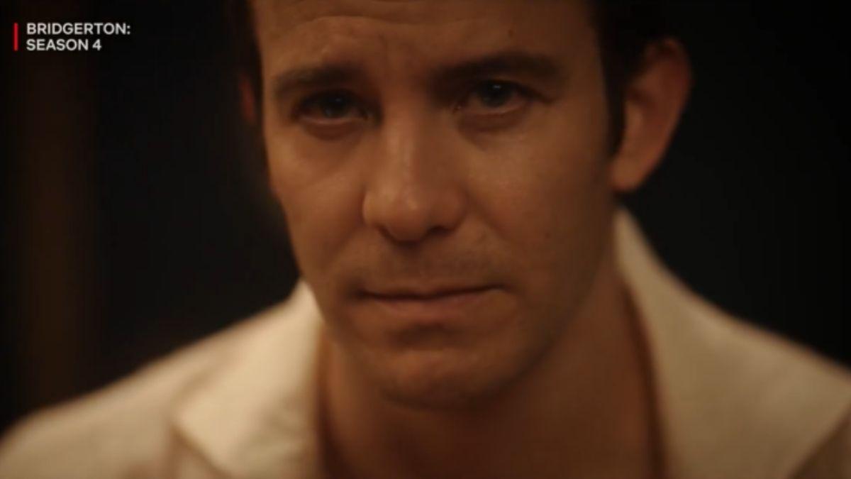 image of Benedict falls for a mysterious woman named Sophie Baek at a masquerade ball.