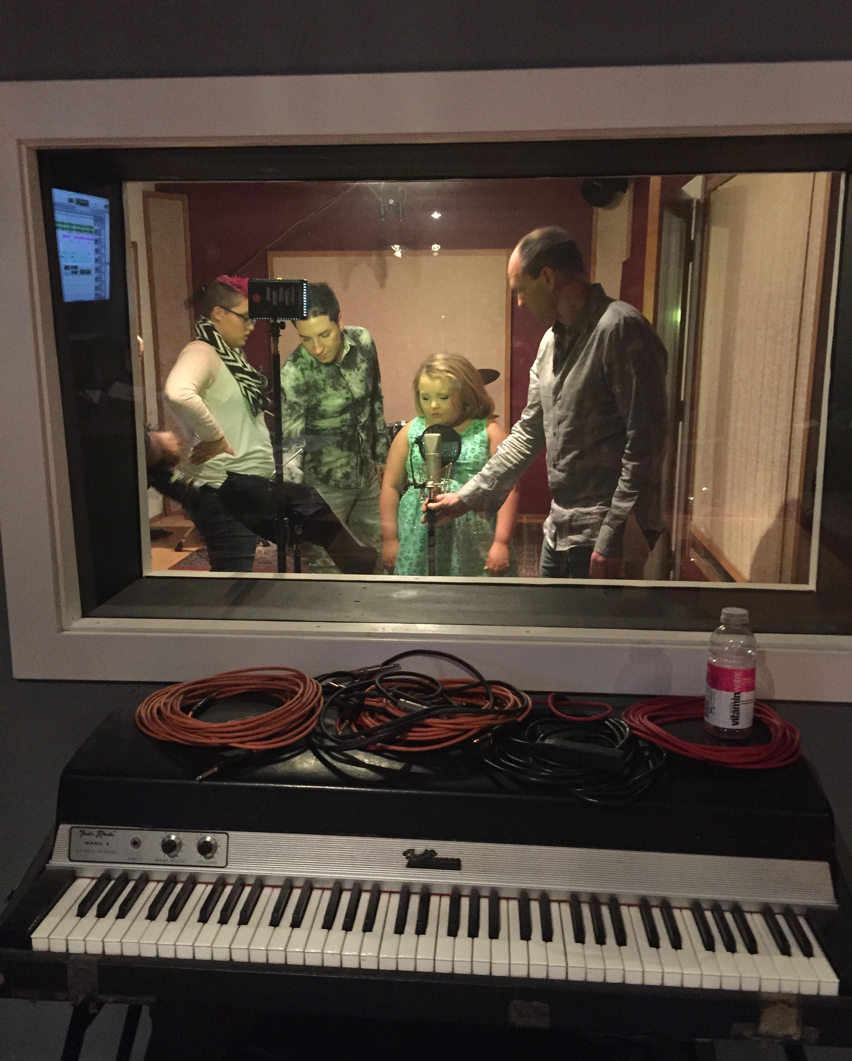 EXCLUSIVE: Honey Boo Boo dreaming of pop stardom as she records a song