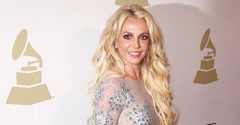 Britney Spears at the Pre GRAMMY Gala and Salute to Industry Icons, Cilve Davis Party in LA