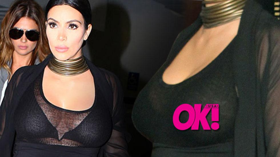 Photos from Kim Kardashian Loves See-Through Looks