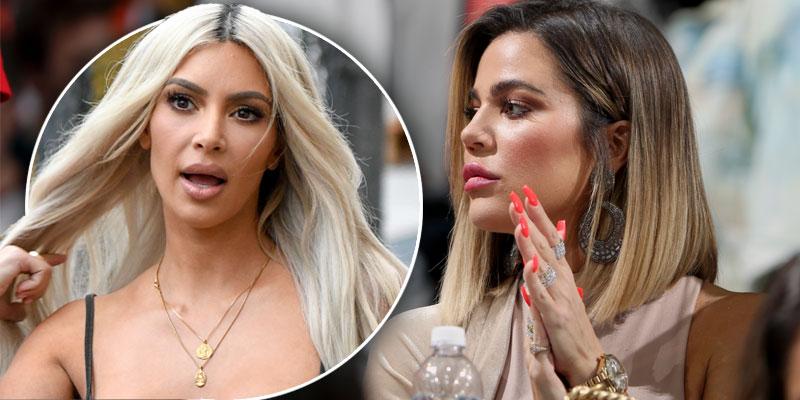 Khloe Kardashian Kim Kardashian At War