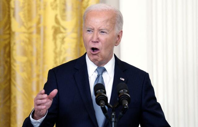 Joe Biden Slammed For Embarrassing Food Stain On Suit