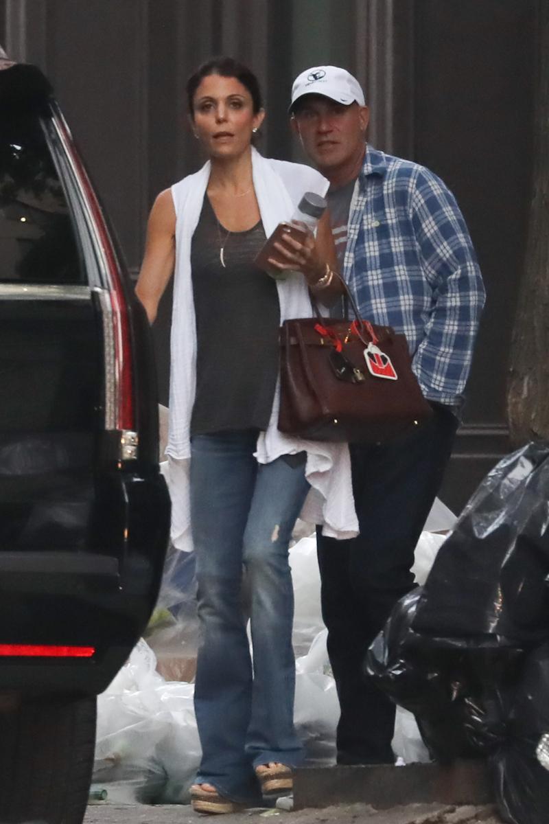 EXCLUSIVE: Bethenny Frankel with mystery man in New York