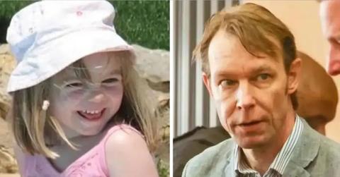 split photo of madeleine mccann and Christian Brueckner