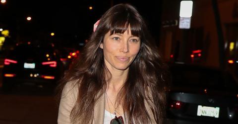 Jessica Biel Restaurant Au Fudge No Makeup Justin Timberlake Long