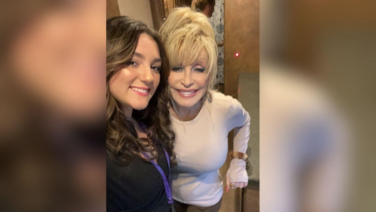 Image of Dolly Parton's niece, Lainey Parton, first broke the news of her being laid to rest.