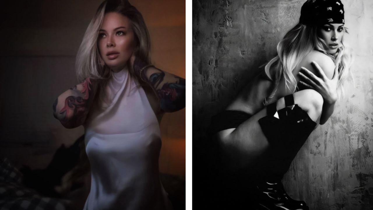 Image of Jenna Jameson shared two photos of herself in the post.