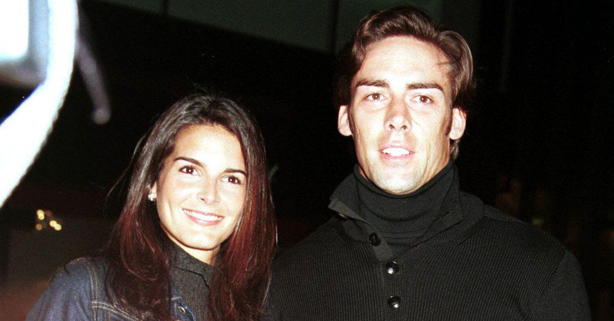 image of Angie Harmon was previously married to Jason Sehorn.