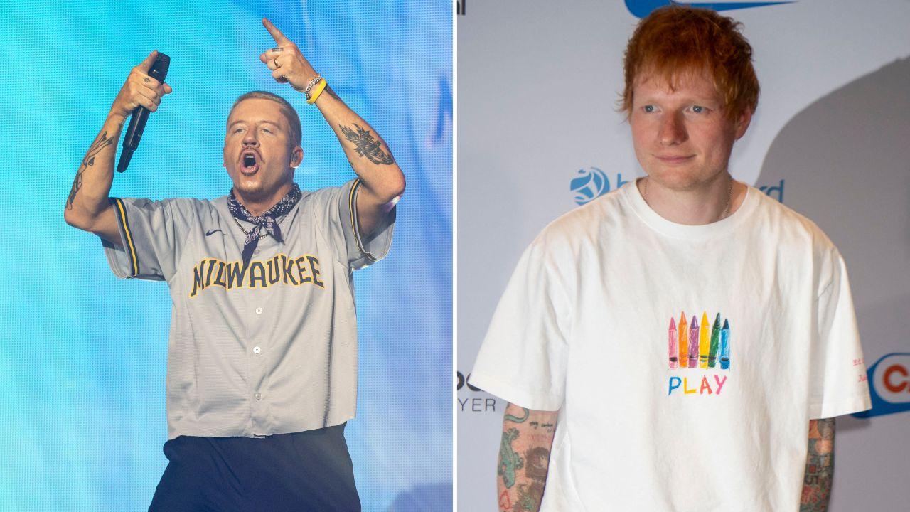 Image of Ed Sheeran broke his silence on the Israel-Palestine conflict and Macklemore’s stance.