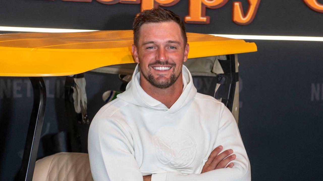 Image of Bryson DeChambeau said he believed the footage of Neil Armstrong and Buzz Aldrin landing on the moon was not real.