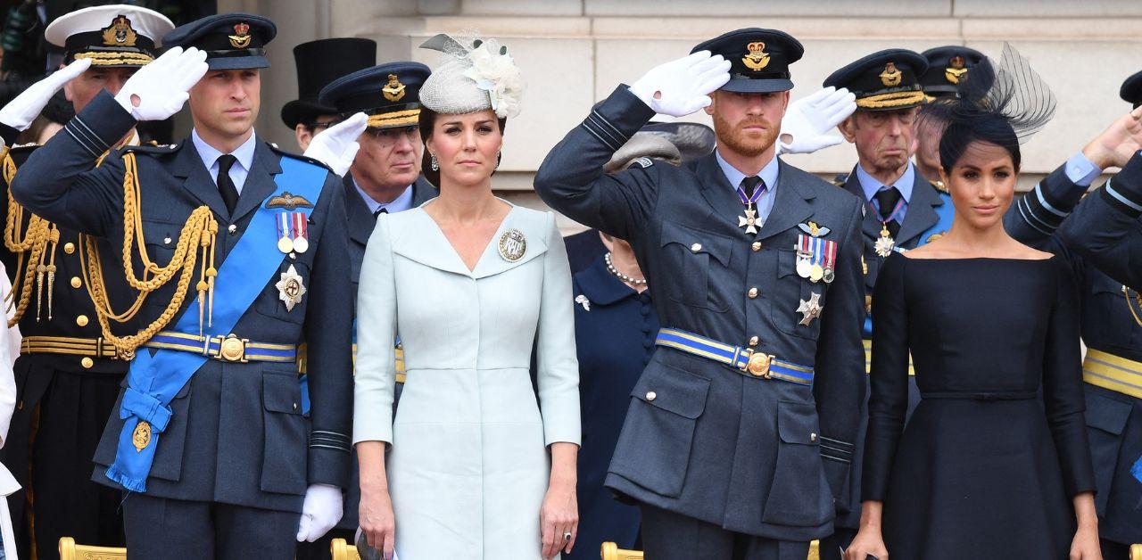 kate middleton refuses speak meghan markle prince harry