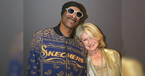 Photo of Snoop Dogg and Martha Stewart.