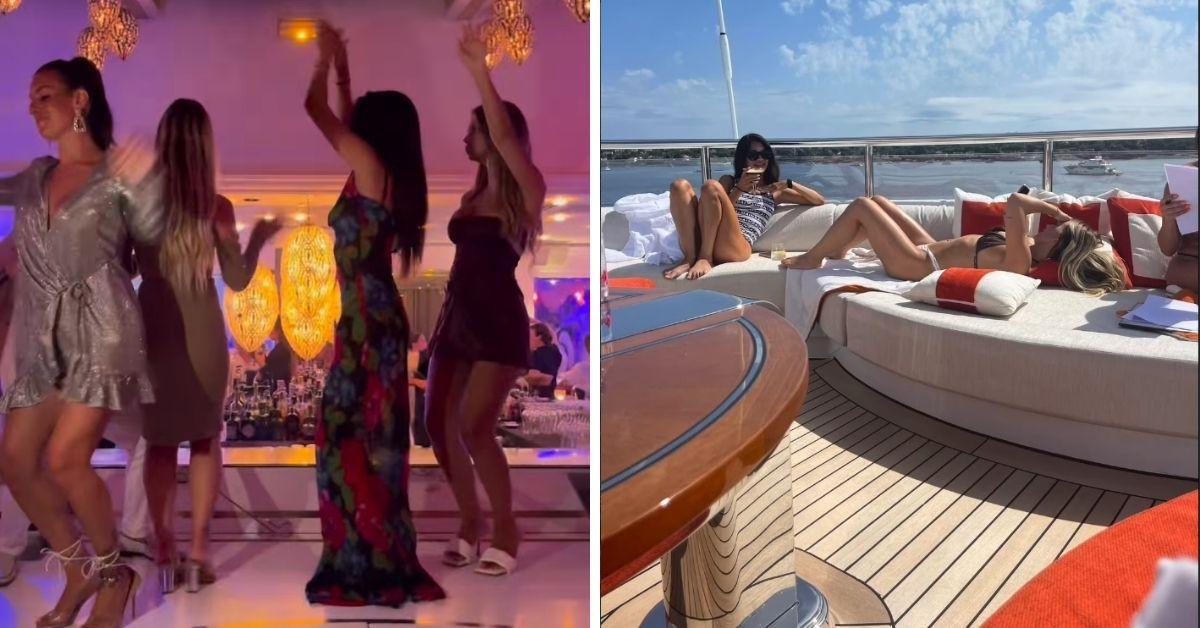 image of The footage reportedly showed the former congressman in a robe surrounded by a group of young women during a private getaway.