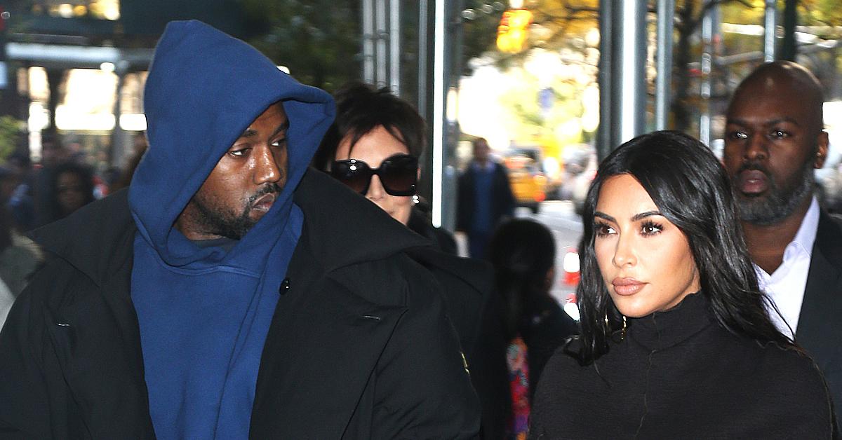 kim kardashian kanye west lunch date divorce proceedings