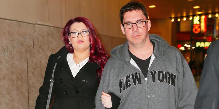 EXCLUSIVE: First shots of Amber Portwood with fiancee Matthew Baier and new engagement ring out and about in NYC