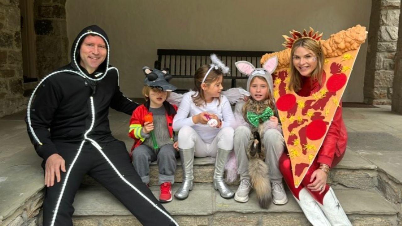 Image of Jenna being no stranger to embracing the Halloween spirit.