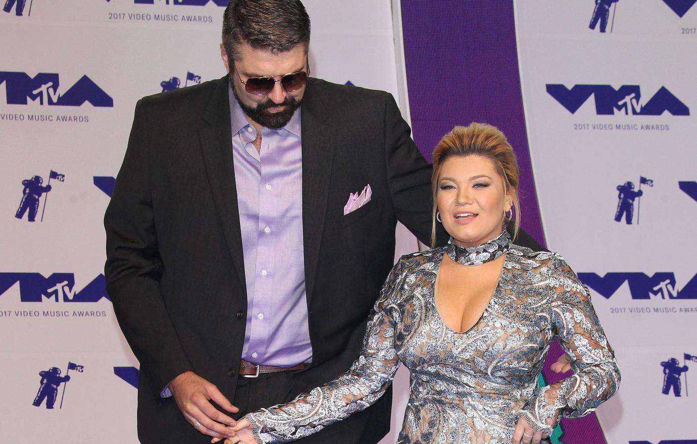 Amber Portwood from Teen Mom with a date at an award show