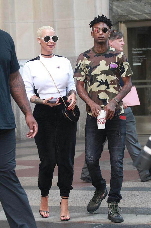 Amber Rose gushes about boyfriend 21 Savage