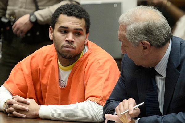 chris brown out of jail 2022