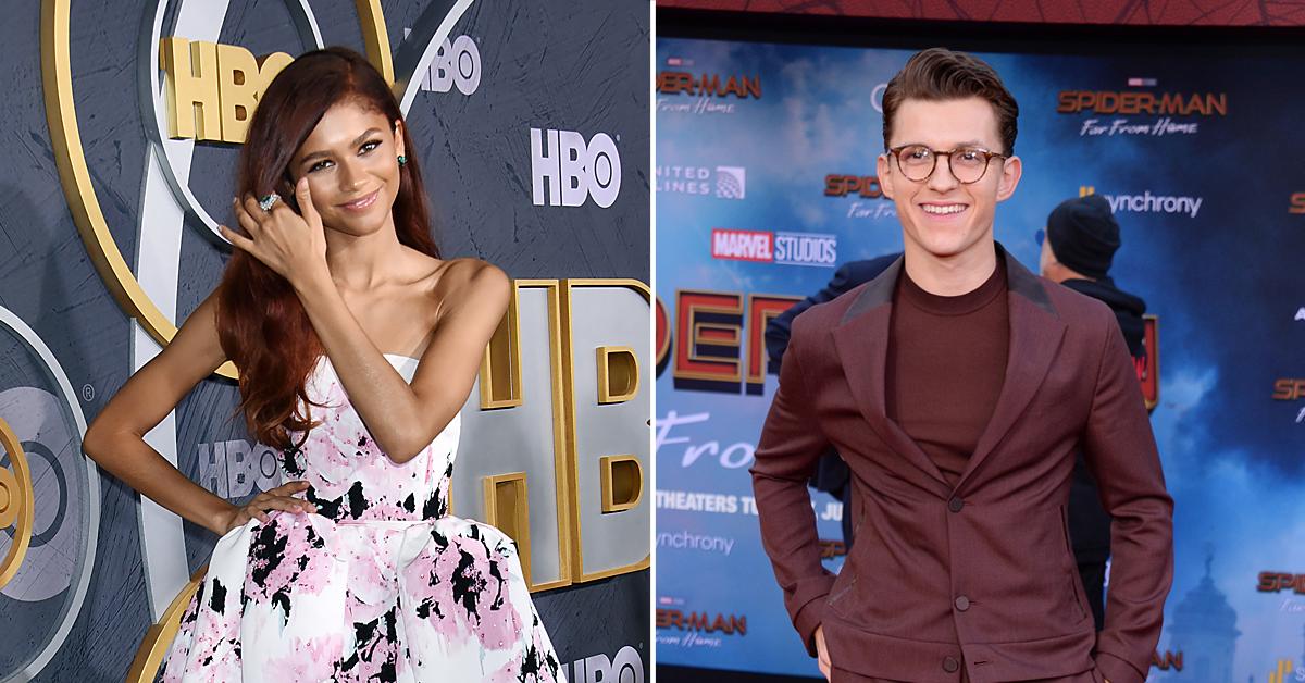 zendaya and tom holland seen making out in their car after years of dating rumors