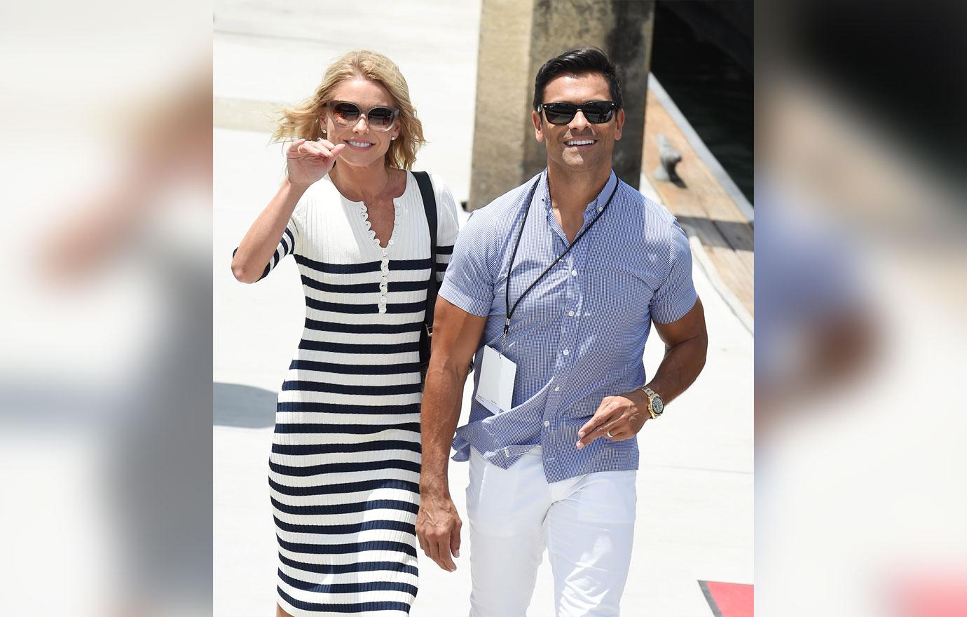 Kelly Ripa and Mark Consuelos