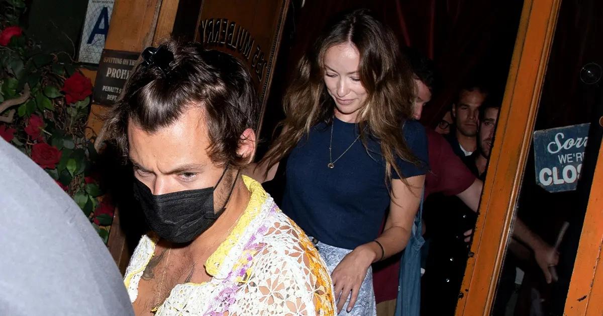 harry styles relieved ex olivia wilde moving on dane diliegro